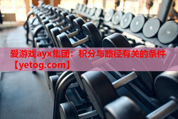 爱游戏ayx集团：积分与路径有关的条件