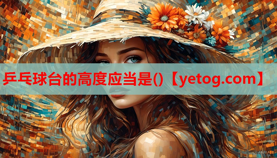 乒乓球台的高度应当是()