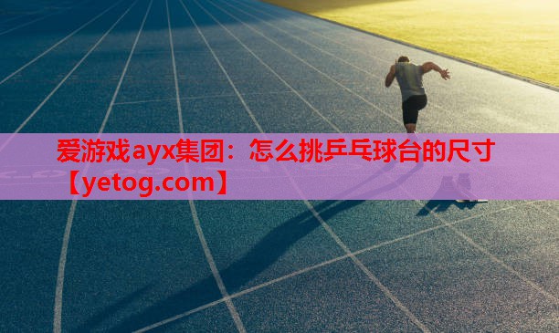 怎么挑乒乓球台的尺寸 怎么挑乒乓球台的尺寸