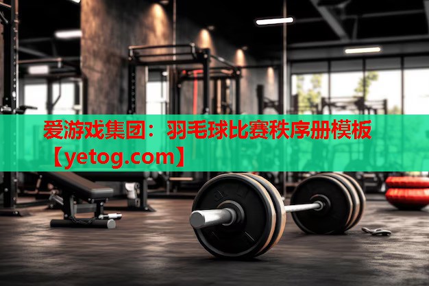 羽毛球比赛秩序册模板 羽毛球比赛秩序册模板